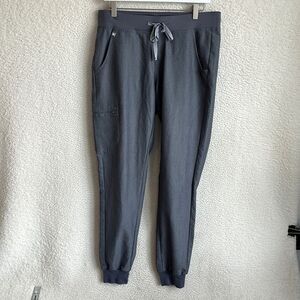 Figs Technical Collection Joggers Womens Size Medium Tall Grey